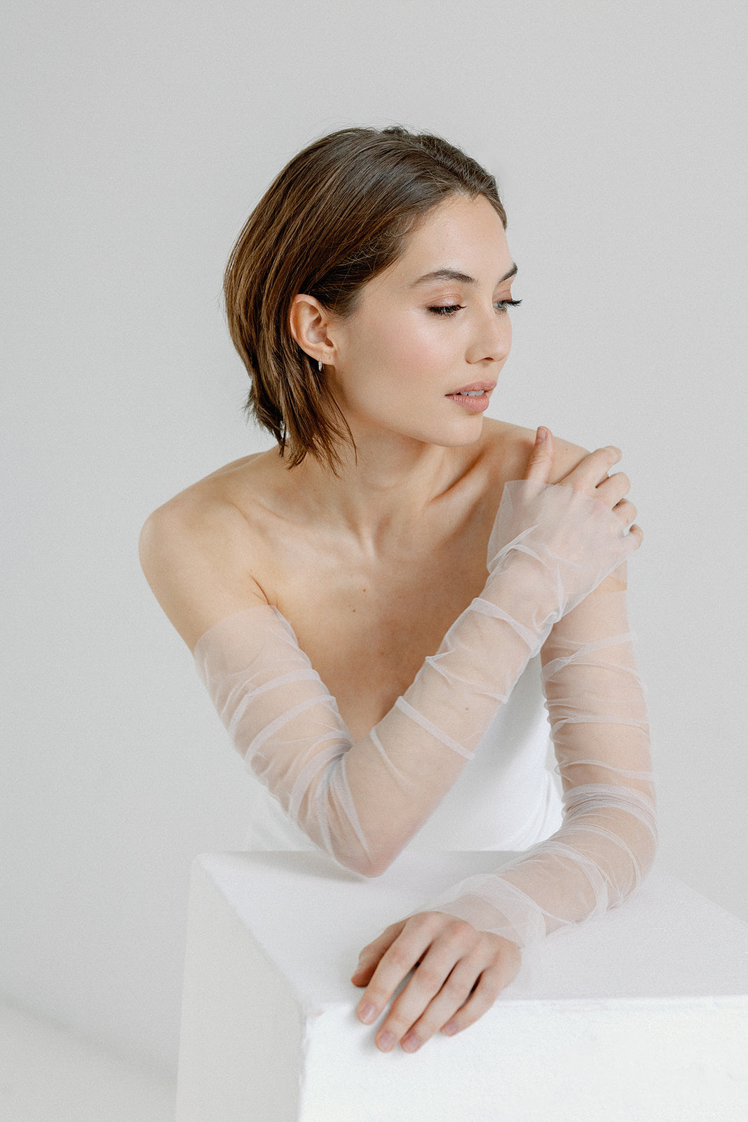Tulle Gloves