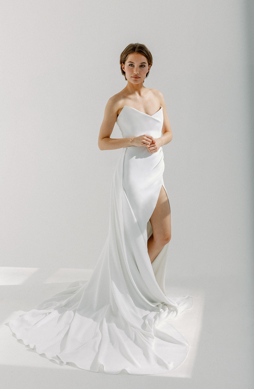 Crepe Overskirt